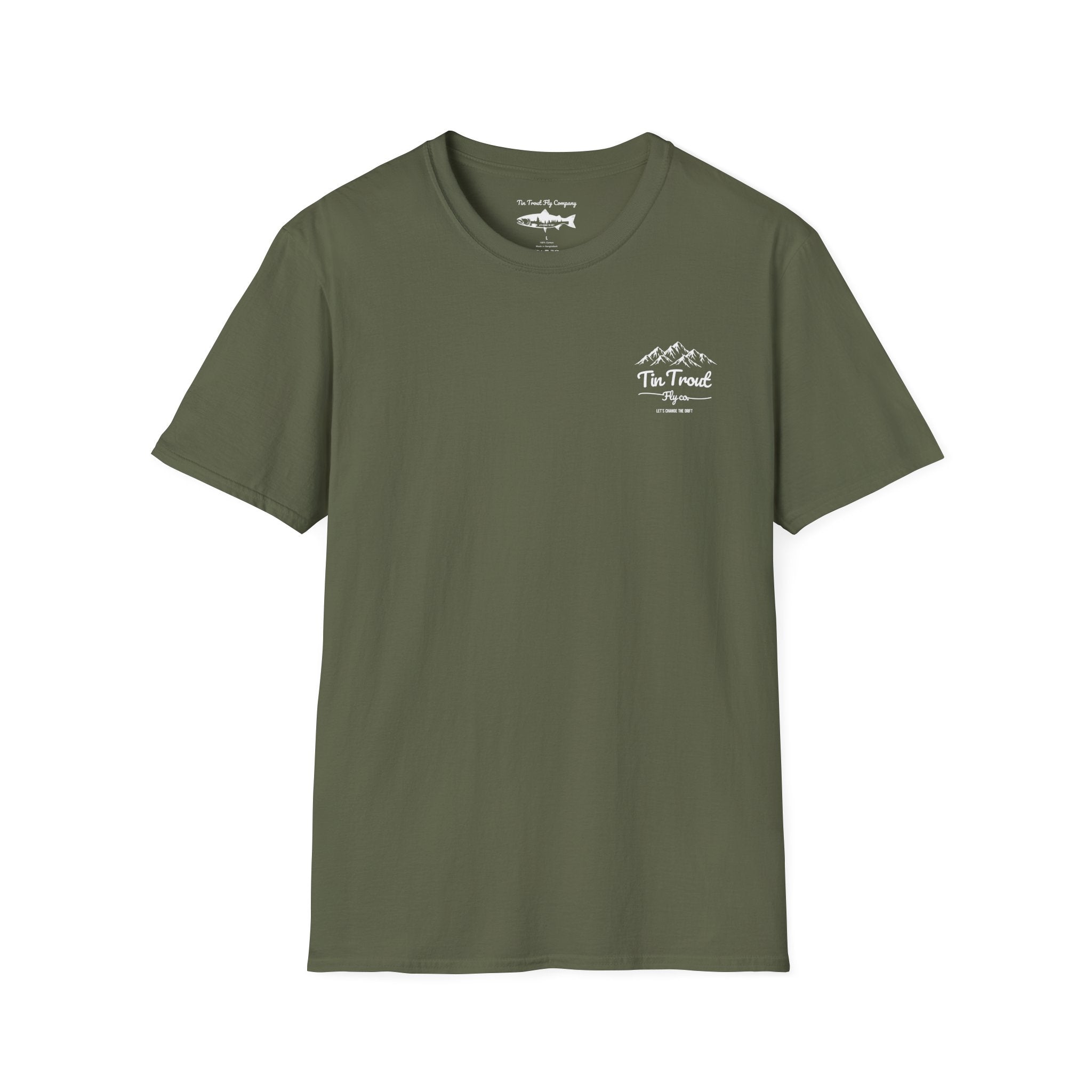 Drop A Good Line — Fly Fishing Dad Joke Tee