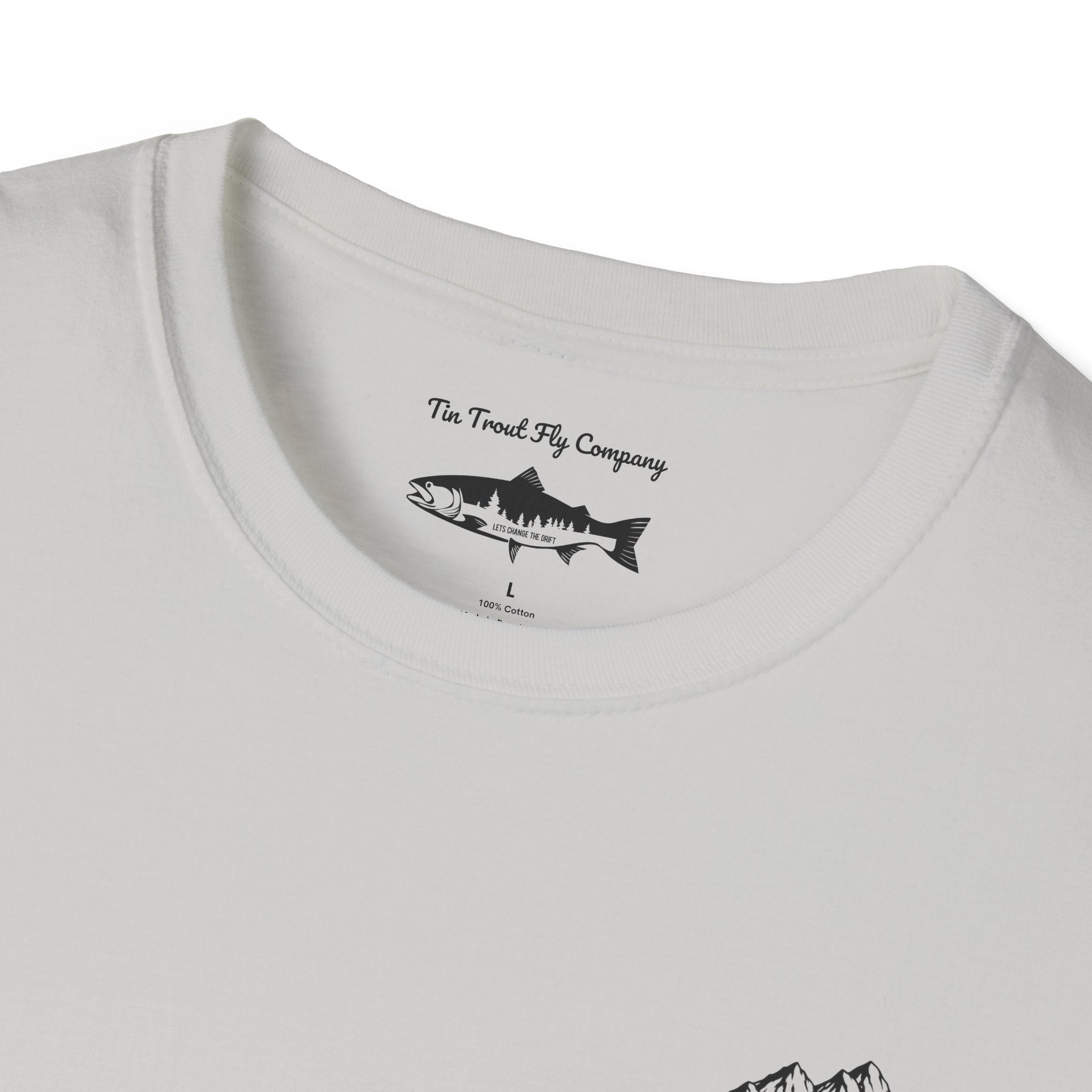 They Stream It — Trout Fishing Dad Joke Tee