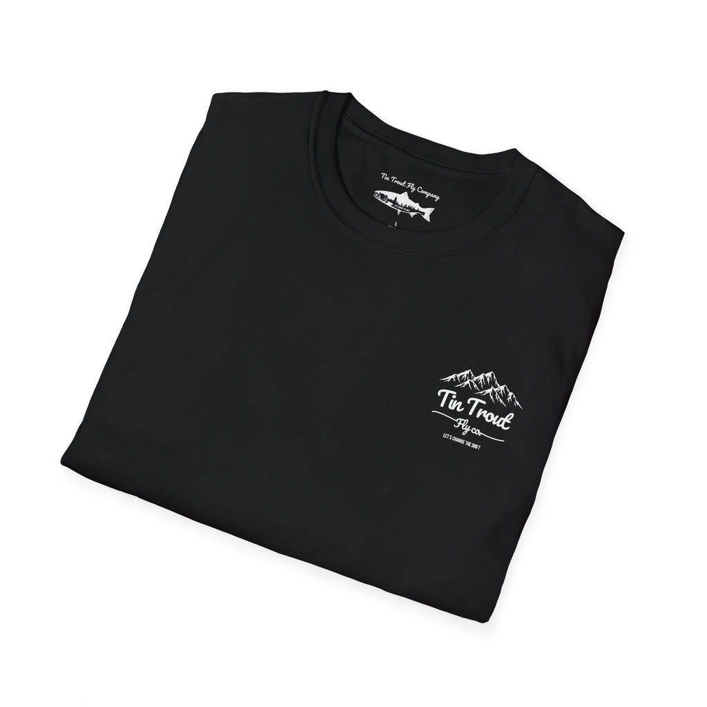 Afraid of the Net — Trout Fishing Dad Joke Tee