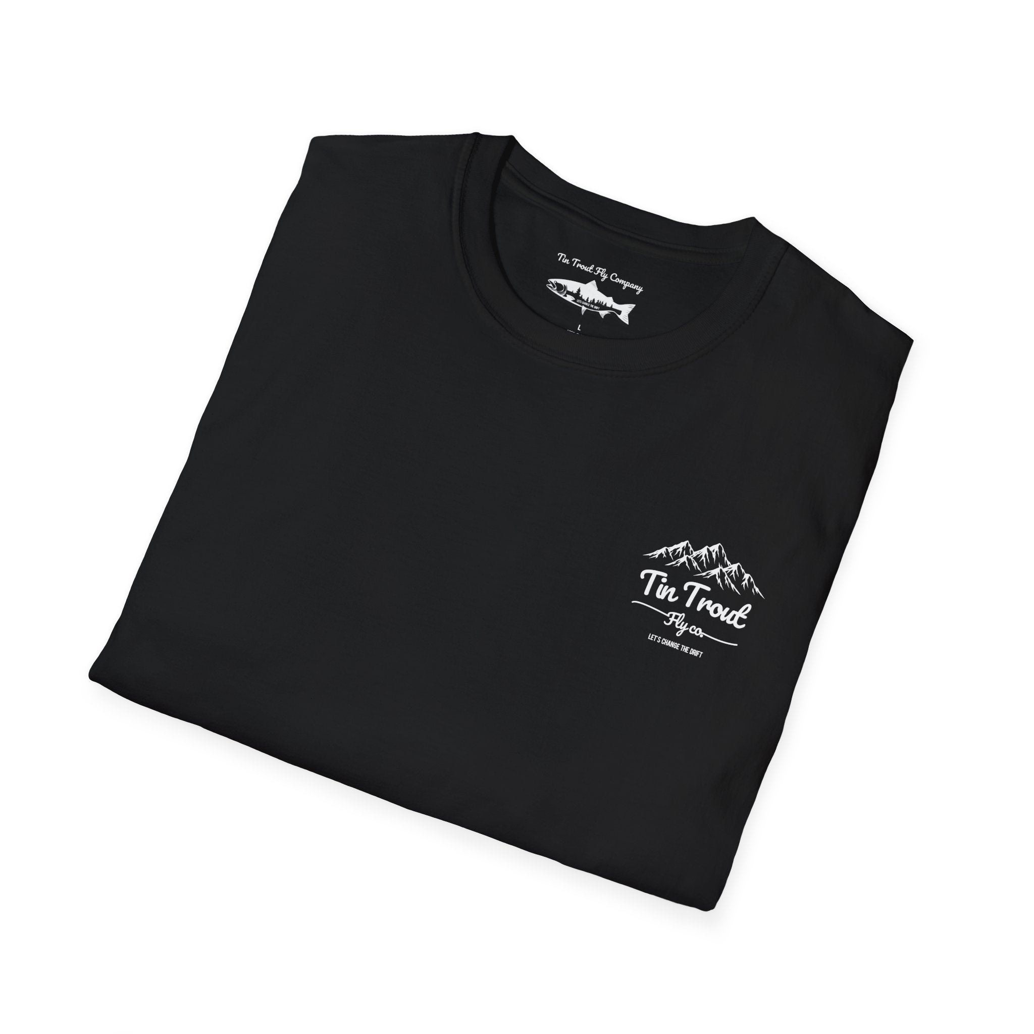 Afraid of the Net — Trout Fishing Dad Joke Tee