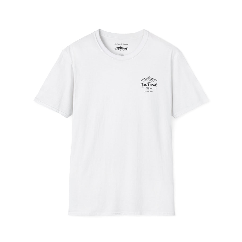 Afraid of the Net — Trout Fishing Dad Joke Tee