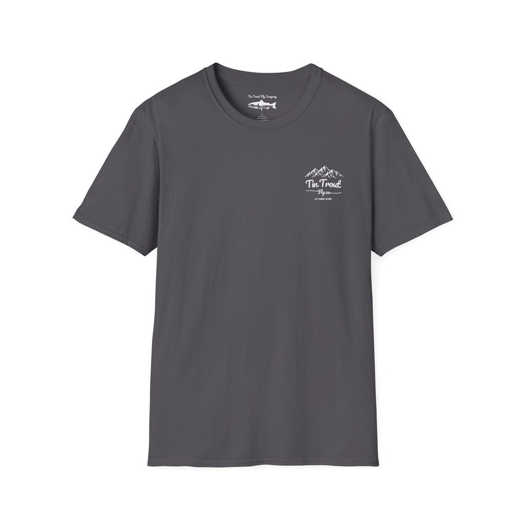 They Stream It — Trout Fishing Dad Joke Tee