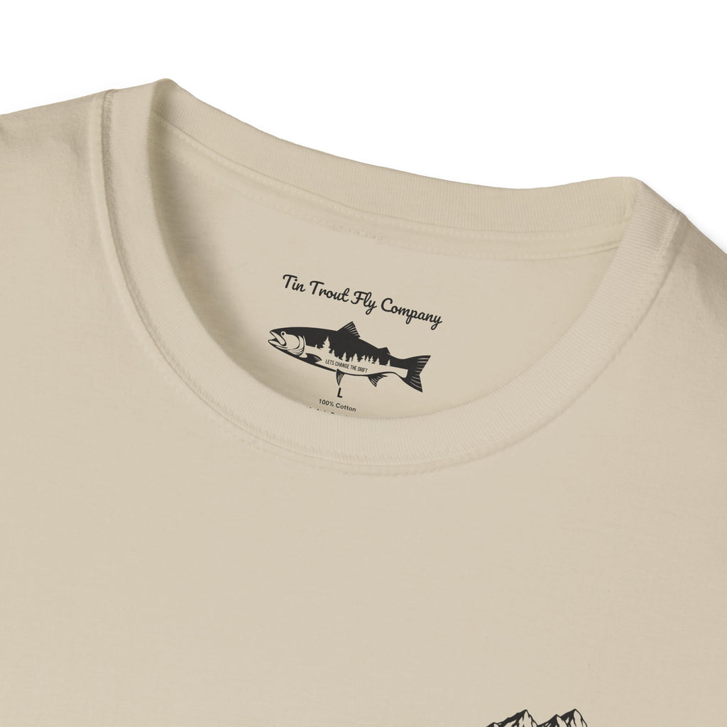 Drop A Good Line — Fly Fishing Dad Joke Tee