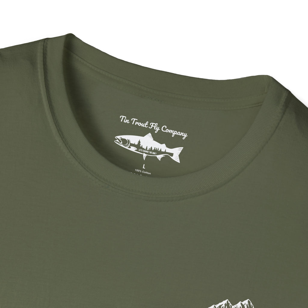 Drop A Good Line — Fly Fishing Dad Joke Tee