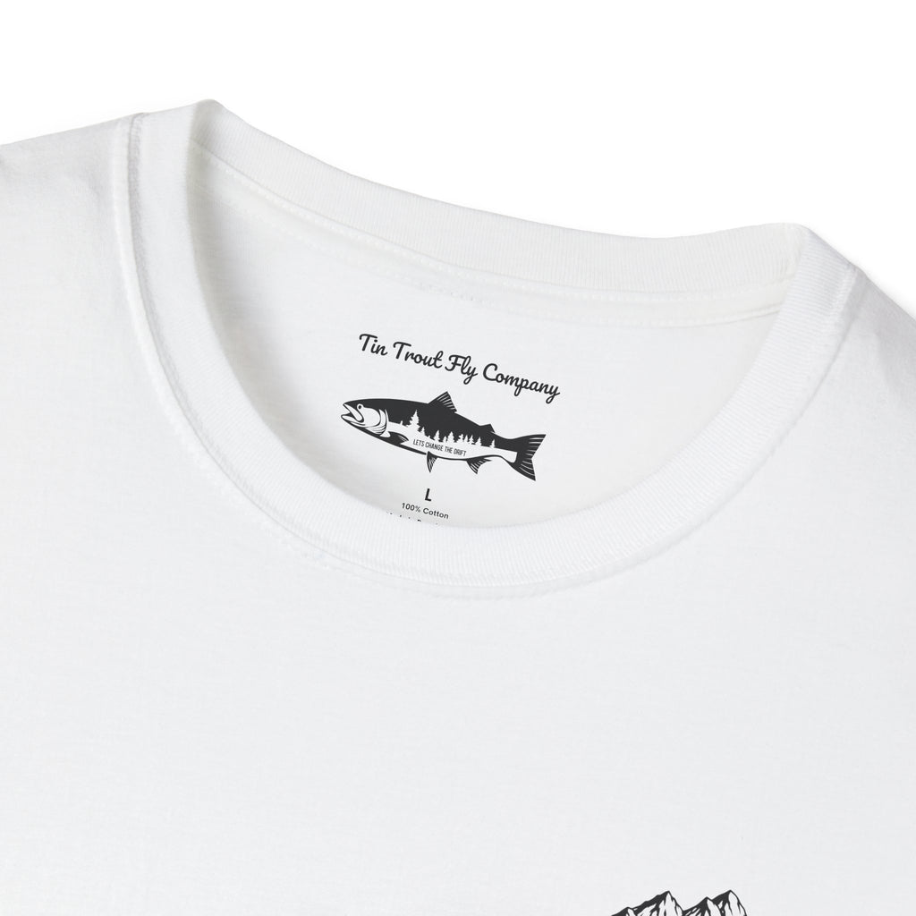 They Stream It — Trout Fishing Dad Joke Tee