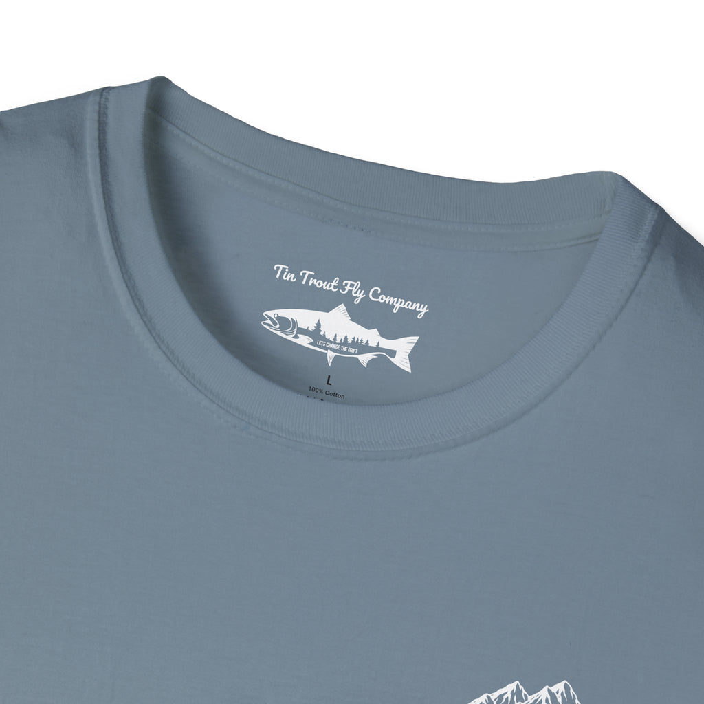 Drop A Good Line — Fly Fishing Dad Joke Tee