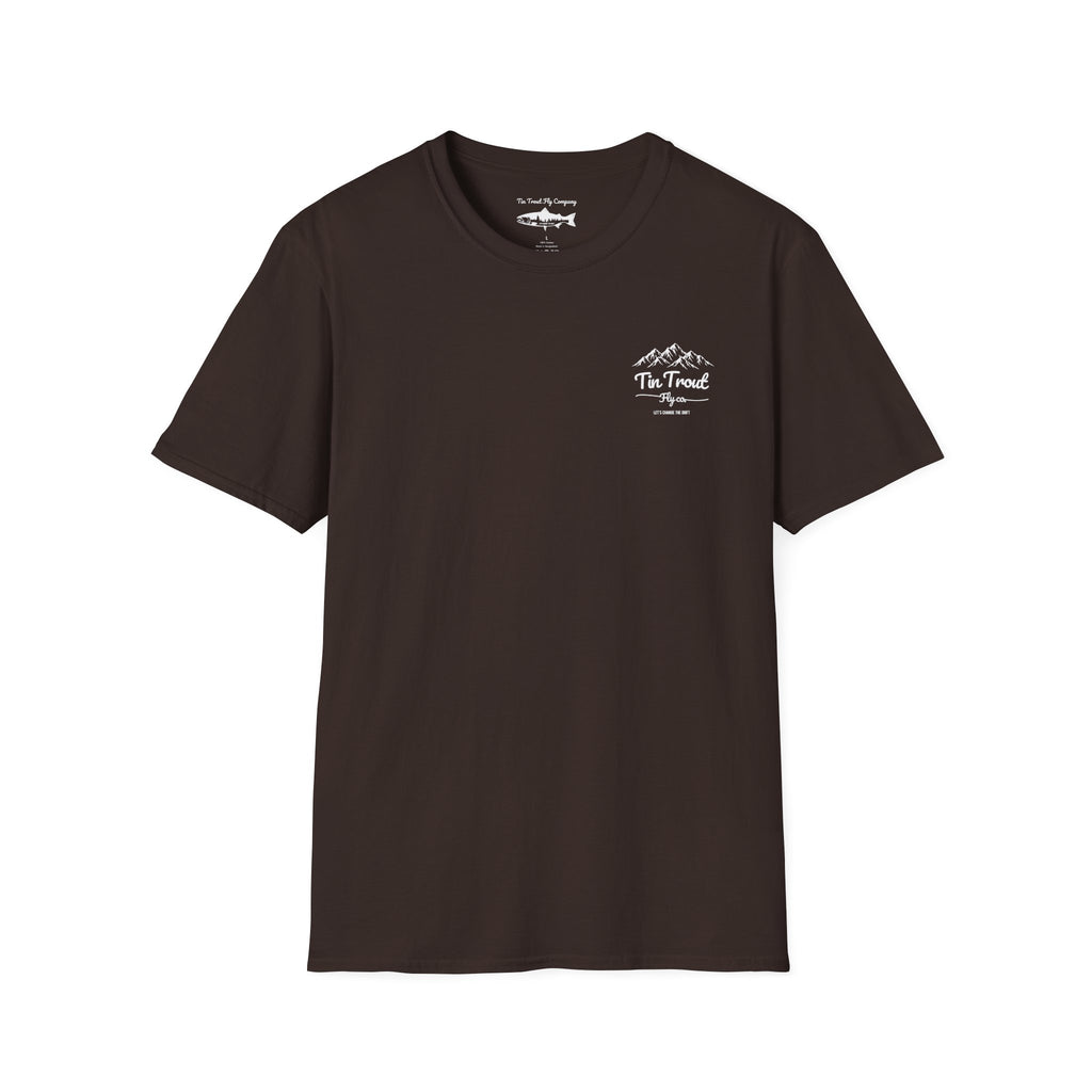 Afraid of the Net — Trout Fishing Dad Joke Tee