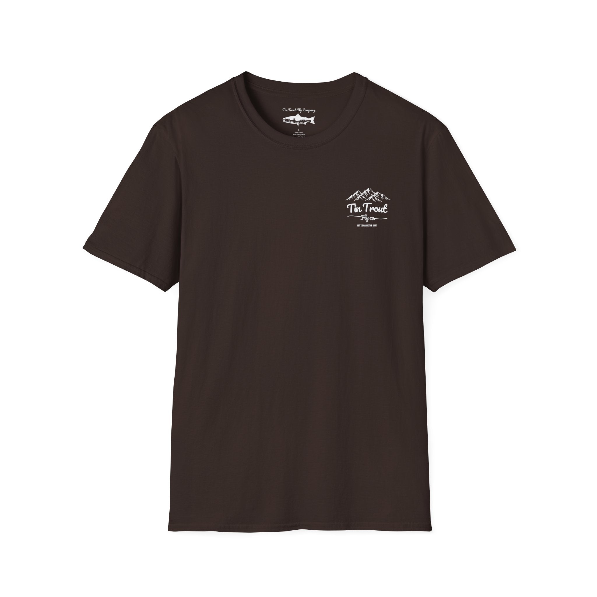 Afraid of the Net — Trout Fishing Dad Joke Tee